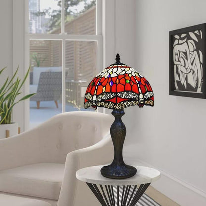 Handcrafted Stained Glass Table Lamp Bedside