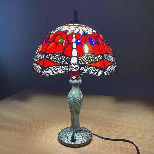 Handcrafted Stained Glass Table Lamp Bedside